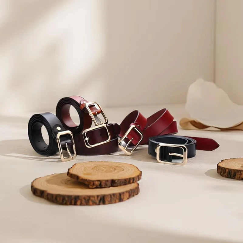 2026 New Fashion Women's High Quality Leather Belt Gold Metal Buckle Vintage Designer Waistband for Pants Jeans And Dress
2026 New Fashion Women's High Quality Leather Belt Gold Metal Buckle Vintage Designer Waistband for Pants Jeans And Dress