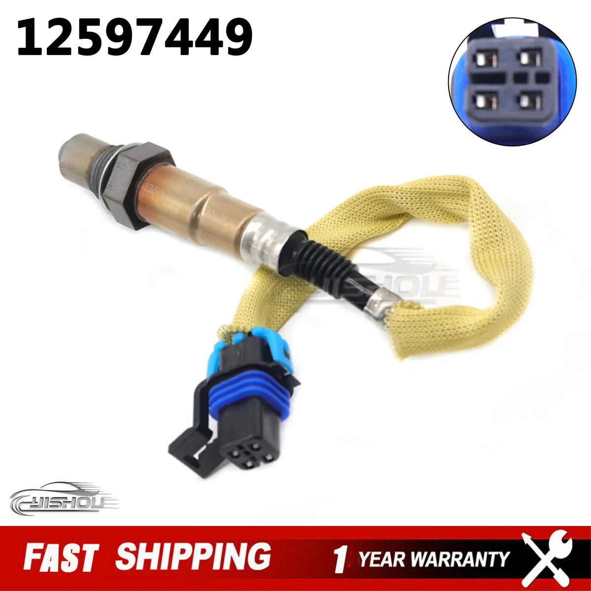 Downstream 12597449 Air Fuel Ratio Lambda O2 Oxygen Sensor 12590035 12616203 234-4818 For Cadillac CTS STS SRX Chevrolet Camaro
Downstream 12597449 Air Fuel Ratio Lambda O2 Oxygen Sensor 12590035 12616203 234-4818 For Cadillac CTS STS SRX Chevrolet Camaro