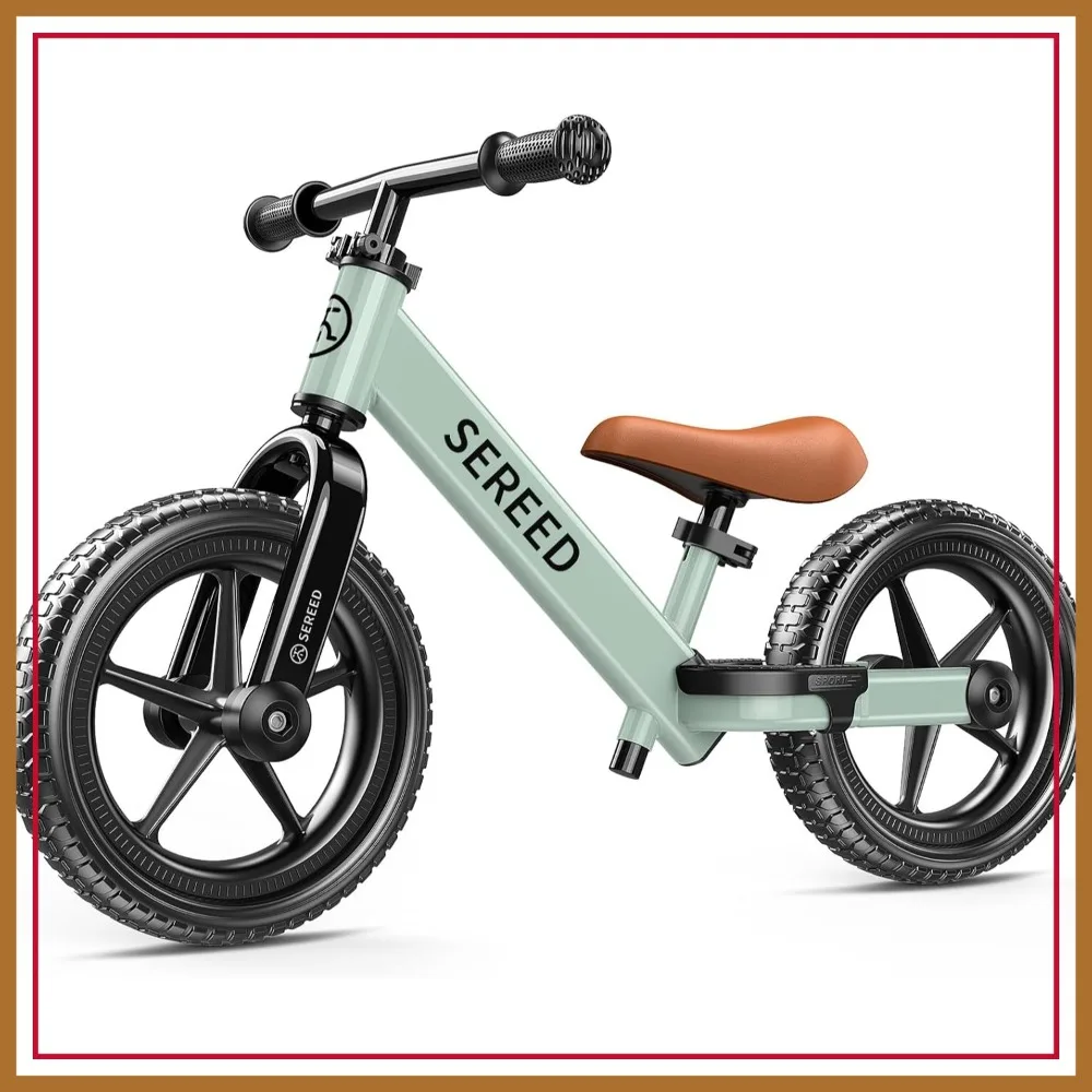 Toddler Balance Bike, No Pedal Bicycle for 2-5 Years Old, Tool-Free Seat Adjustment, Customizable Name Plate with Stickers
Toddler Balance Bike, No Pedal Bicycle for 2-5 Years Old, Tool-Free Seat Adjustment, Customizable Name Plate with Stickers