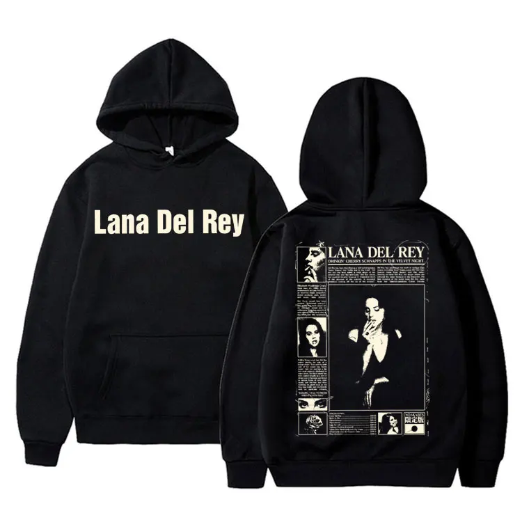 Lana Del Rey Double Sided Print Hoodie Men Women Hip Hop Oversized Hoodies Men's Casual Loose Streetwear Y2k Vintage Sweatshirt
Lana Del Rey Double Sided Print Hoodie Men Women Hip Hop Oversized Hoodies Men's Casual Loose Streetwear Y2k Vintage Sweatshirt