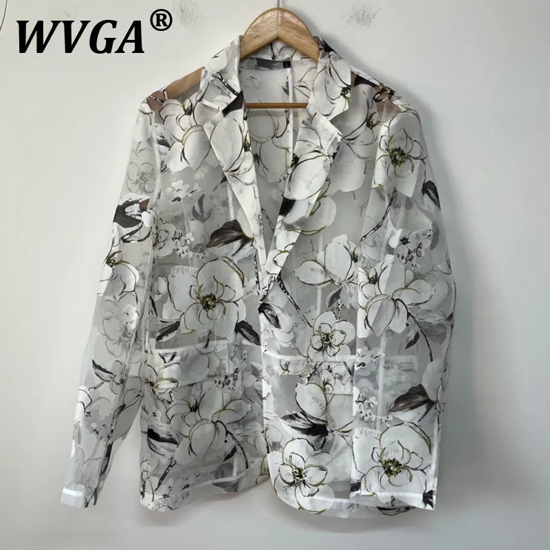 WVGA Spring Summer New Men Tide Y2K Techwear Printed Chic Blazer Niche Sunscreen Design Loose Stylish Casual Suit-Coat Ins W7450
WVGA Spring Summer New Men Tide Y2K Techwear Printed Chic Blazer Niche Sunscreen Design Loose Stylish Casual Suit-Coat Ins W7450