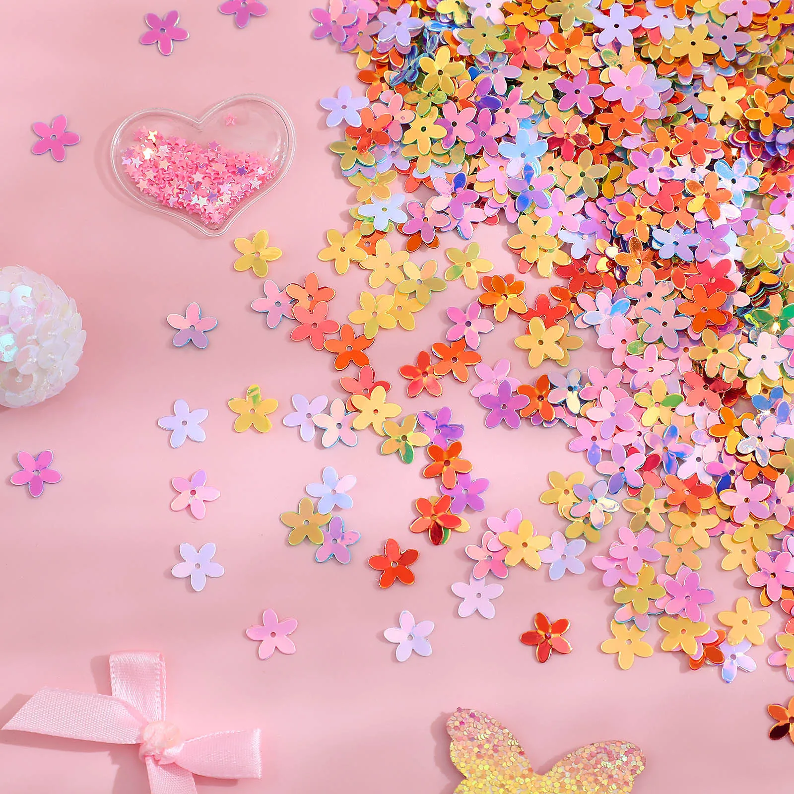Colorful Flower Confetti 60g Decorative Sequins Party Supplies Wedding Balloon Table Decor New Year Birthday Props
Colorful Flower Confetti 60g Decorative Sequins Party Supplies Wedding Balloon Table Decor New Year Birthday Props