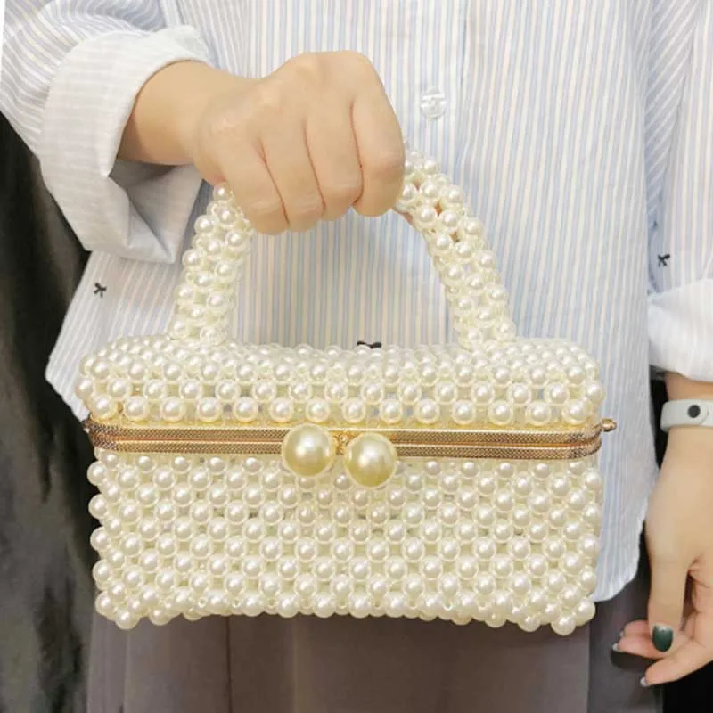Luxury Beaded Woven Handbag Hollow Square Evening Bag 2026 New Fashion Handmade Party Bag Lady Bag
Luxury Beaded Woven Handbag Hollow Square Evening Bag 2026 New Fashion Handmade Party Bag Lady Bag
