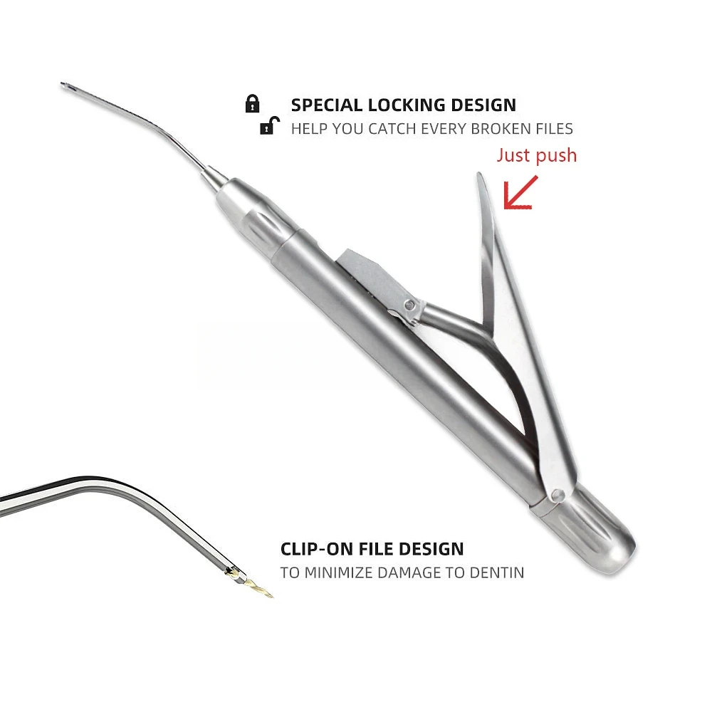 Endodontic Broken File Removal Kit - Root Canal Extractor Set for Dental Clinic, Endo File Retrieval System Instruments
Endodontic Broken File Removal Kit - Root Canal Extractor Set for Dental Clinic, Endo File Retrieval System Instruments