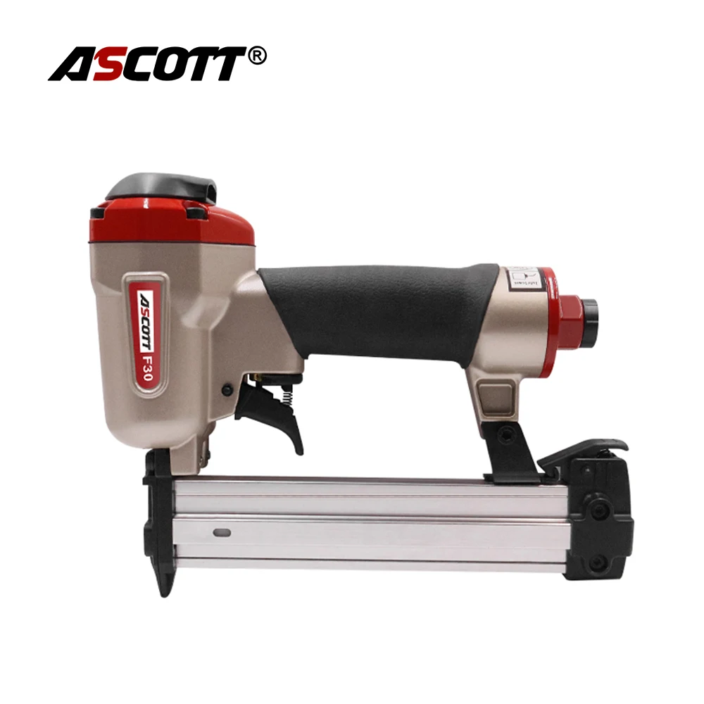 18Gauge Brad Stapler F30 Pneumatic Upholstery Nailer 10-30mm Straight nail gun for Furniture Woodworking Construction Tool
18Gauge Brad Stapler F30 Pneumatic Upholstery Nailer 10-30mm Straight nail gun for Furniture Woodworking Construction Tool