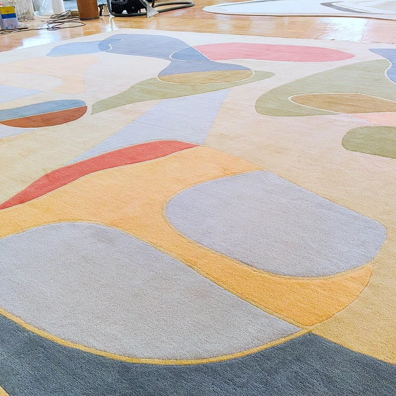 Hand Tufted Carpet and Rugs Big Size Top Quality Bamboo Silk Beautiful Modern Design Luxury Sheep Wool Carpet
Hand Tufted Carpet and Rugs Big Size Top Quality Bamboo Silk Beautiful Modern Design Luxury Sheep Wool Carpet