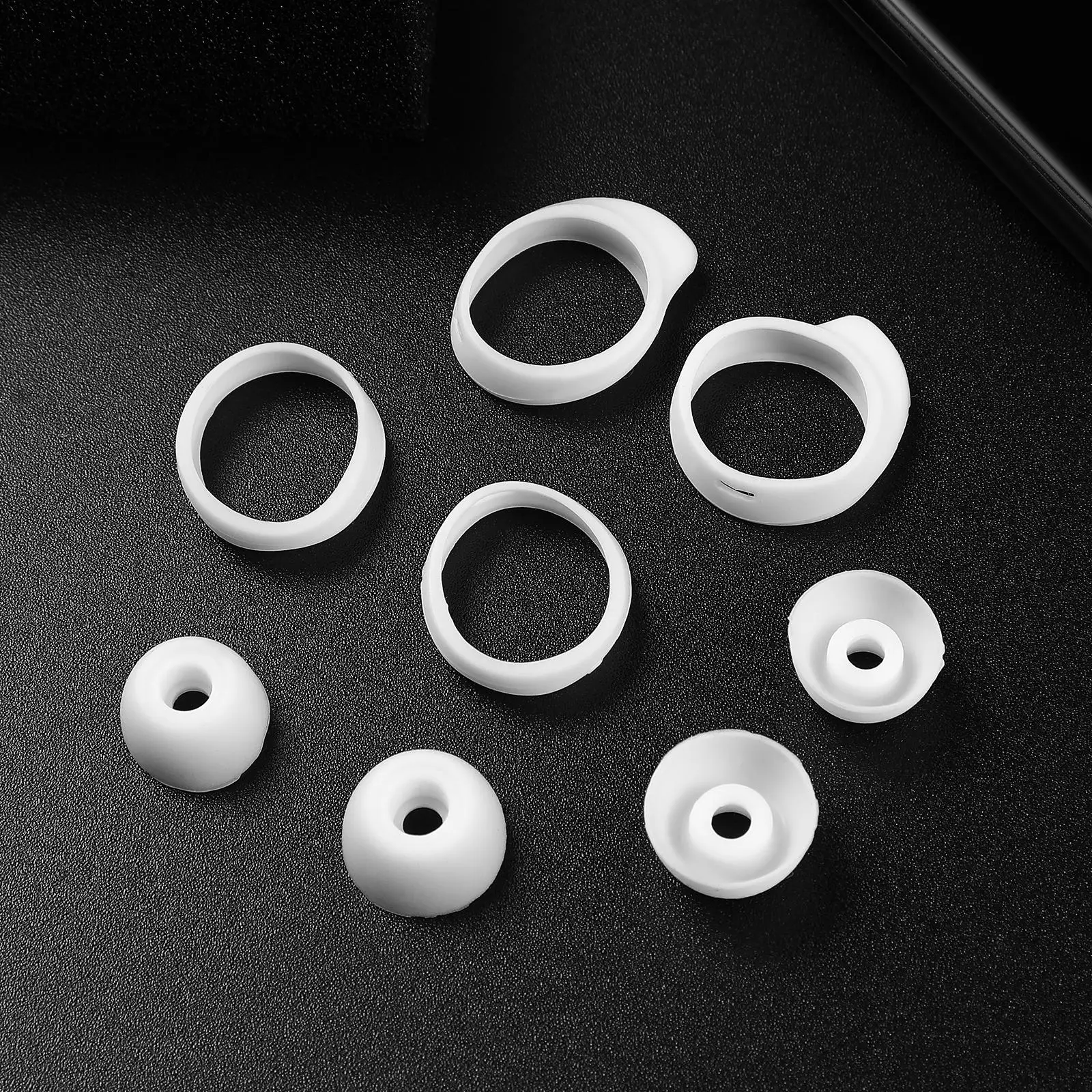 Silicone Ear Tips for Headset Plug Wireless Earbuds Durable Comfortable Noise Reduction Hook Fit Replacement
Silicone Ear Tips for Headset Plug Wireless Earbuds Durable Comfortable Noise Reduction Hook Fit Replacement