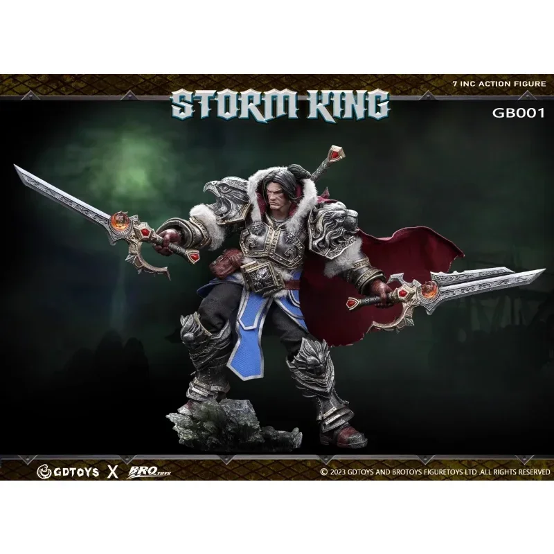 GDTOYS x BROTOYS Varian Wrynn 1/12 SCALE COLLECTION FIGURE World of Warcraft STORM KING Anime Action Figures Model Toys In Stock 
GDTOYS x BROTOYS Varian Wrynn 1/12 SCALE COLLECTION FIGURE World of Warcraft STORM KING Anime Action Figures Model Toys In Stock