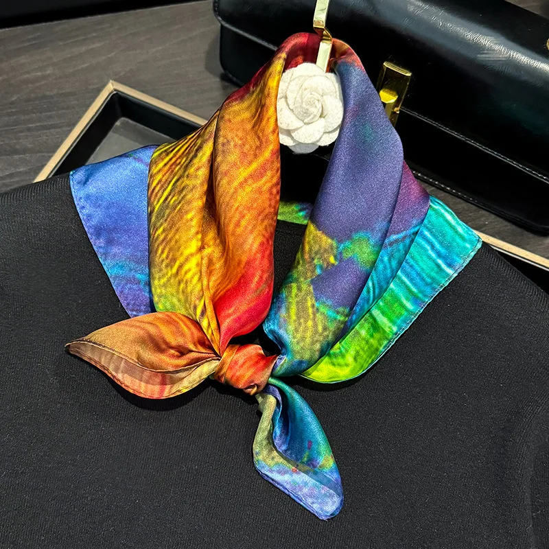 Wholesale 100% Natural Silk Square Scarf Women Neck Bandana Mulberry Scarves Neckerchief Luxury Headkerchief Shawl Wrap Hijab
Wholesale 100% Natural Silk Square Scarf Women Neck Bandana Mulberry Scarves Neckerchief Luxury Headkerchief Shawl Wrap Hijab