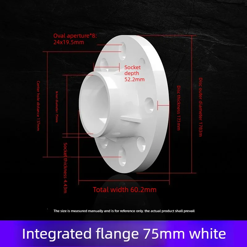 Inner hole 20~200mm PVC Flange Connector Plastic Water Pipe Equal Quick Joints Garden Irrigation Fittings Irrigation Accessories
Inner hole 20~200mm PVC Flange Connector Plastic Water Pipe Equal Quick Joints Garden Irrigation Fittings Irrigation Accessories