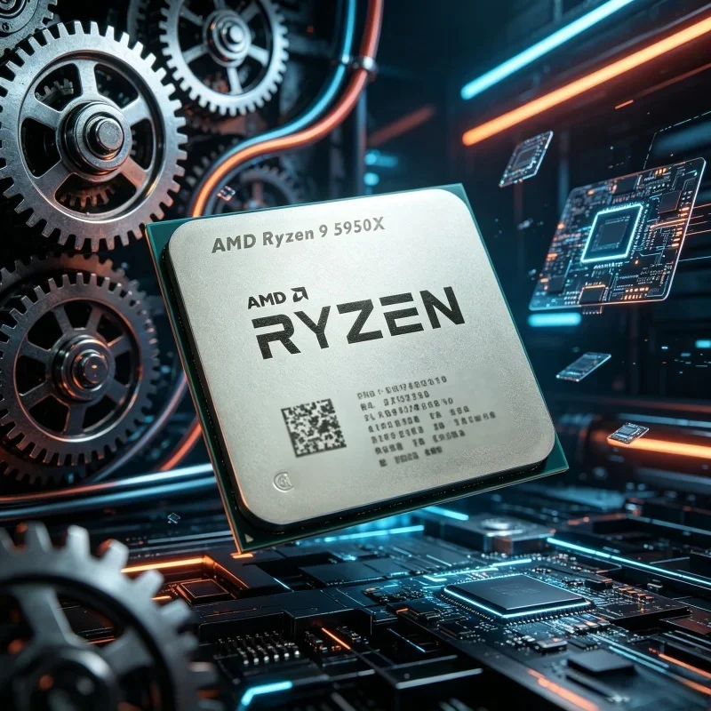Top-rated Unlocked R9 5950X Gaming Productivity Processor,16C32T Up to 4.9GHz,AM4 Bulk No Cooler
Top-rated Unlocked R9 5950X Gaming Productivity Processor,16C32T Up to 4.9GHz,AM4 Bulk No Cooler