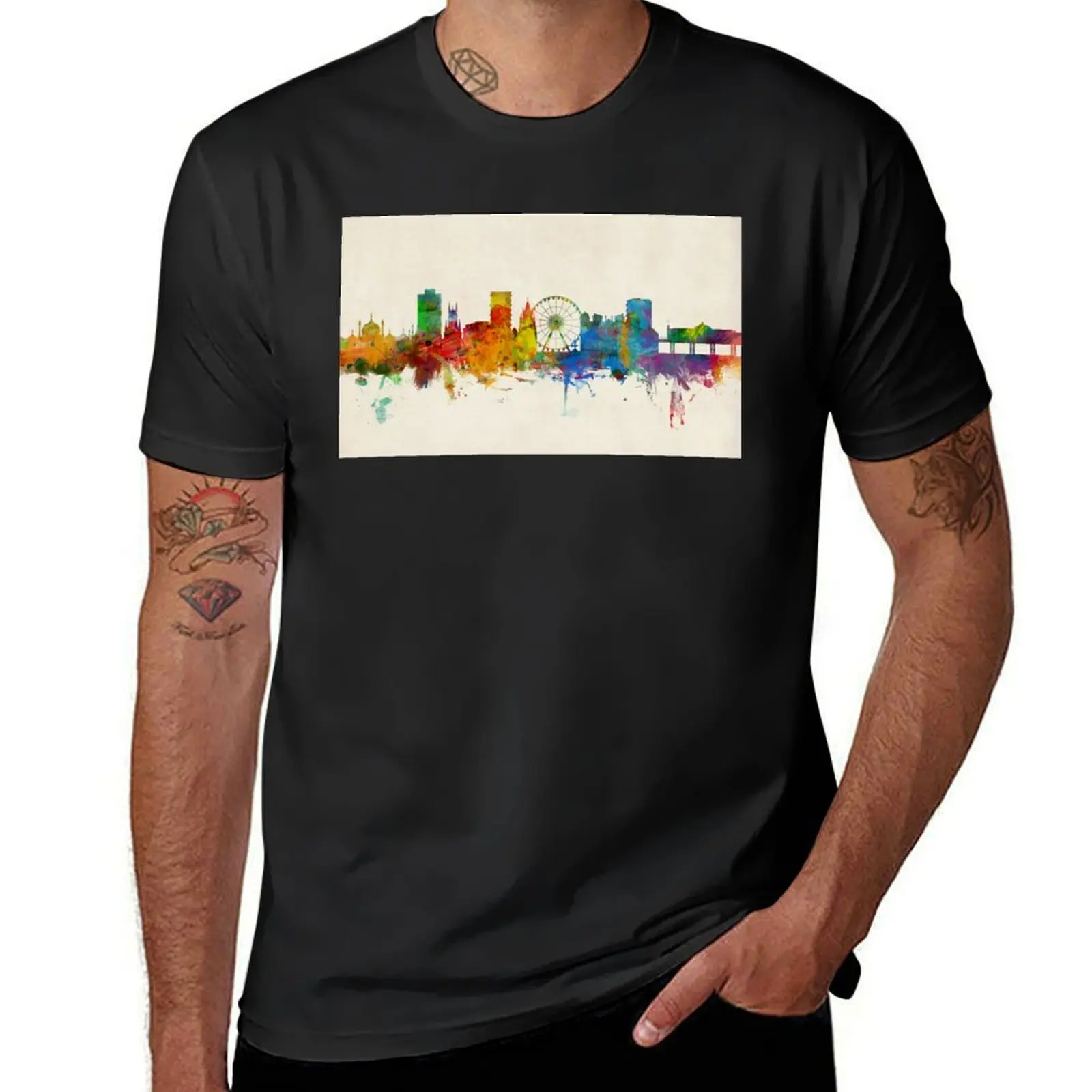 Brighton England Skyline T-Shirt anime summer tops animal prinfor boys for a boy men clothing
Brighton England Skyline T-Shirt anime summer tops animal prinfor boys for a boy men clothing