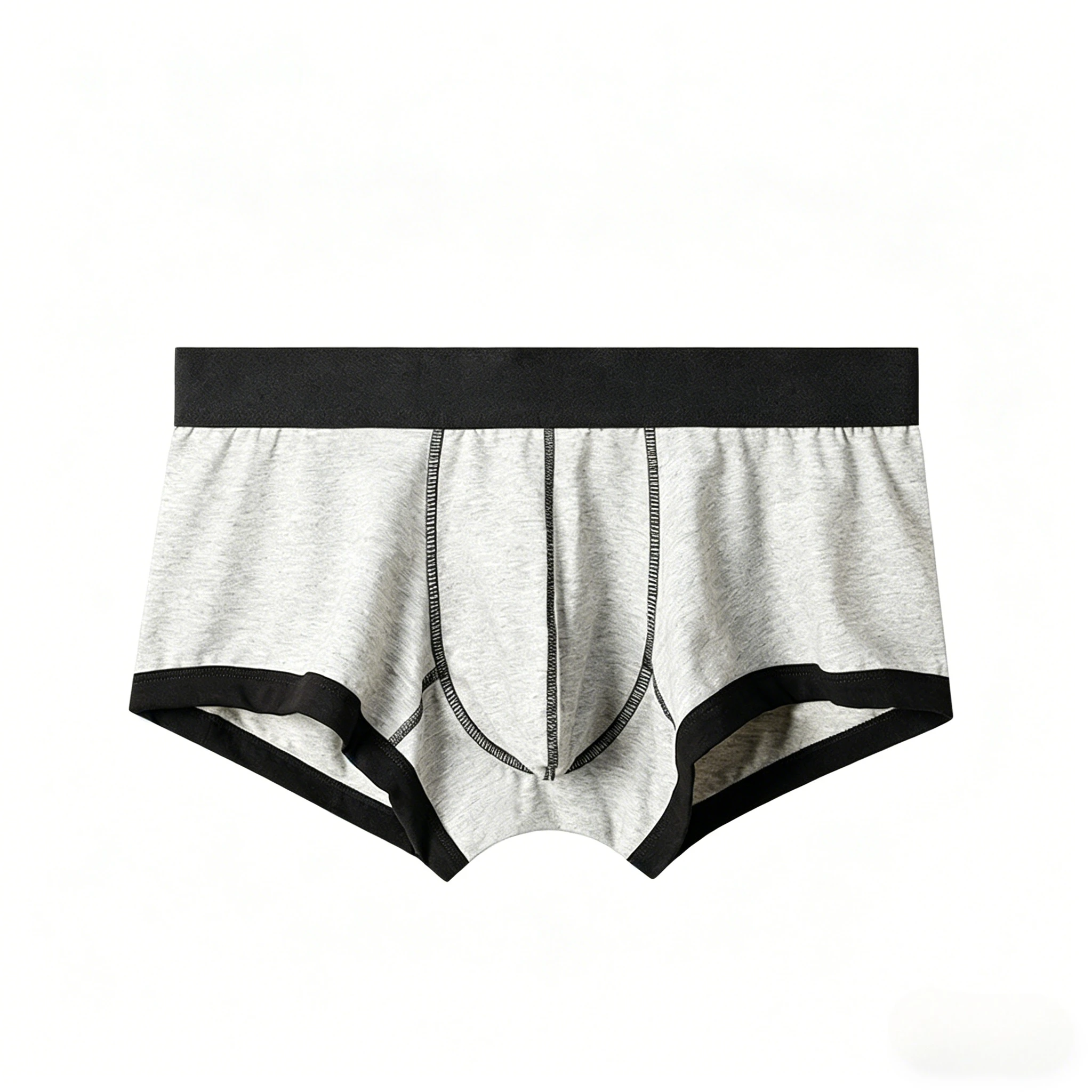 Men's Cotton Boxer Briefs Low Waist Breathable Underwear with U-Pouch and Contrast Trim Youth Fashion U Convex Pouch Boxy Trunks
Men's Cotton Boxer Briefs Low Waist Breathable Underwear with U-Pouch and Contrast Trim Youth Fashion U Convex Pouch Boxy Trunks