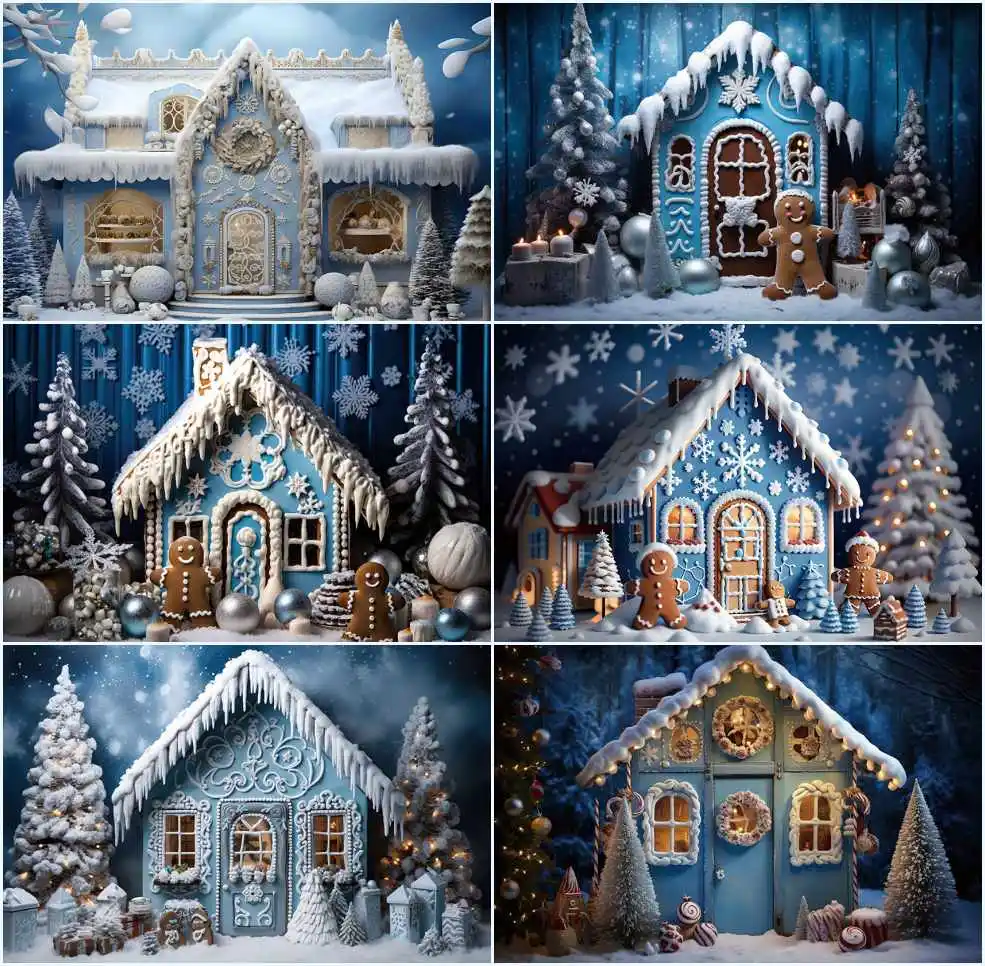 Mehofond Winter Backdrop Christmas Snow Tree Fairy Tale Blue Gingerbread House Snowfalke Photography Background Photo Studio
Mehofond Winter Backdrop Christmas Snow Tree Fairy Tale Blue Gingerbread House Snowfalke Photography Background Photo Studio