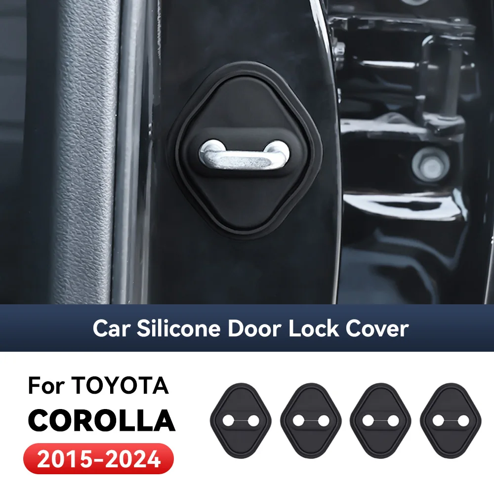 4pcs Car Decorat Accessories Silicone Protecte Auto Door Lock Latch Shock Absorber Cover For TOYOTA COROLLA 2015-2024
4pcs Car Decorat Accessories Silicone Protecte Auto Door Lock Latch Shock Absorber Cover For TOYOTA COROLLA 2015-2024