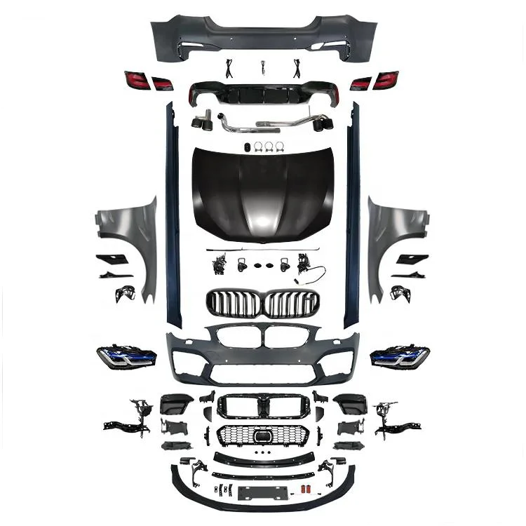 Car Body Kits for 2012-2017 5 Series F10/F18 Upgrade to G30 M5 2021+ Front Rear Bumper Side Skirt Full
Car Body Kits for 2012-2017 5 Series F10/F18 Upgrade to G30 M5 2021+ Front Rear Bumper Side Skirt Full
