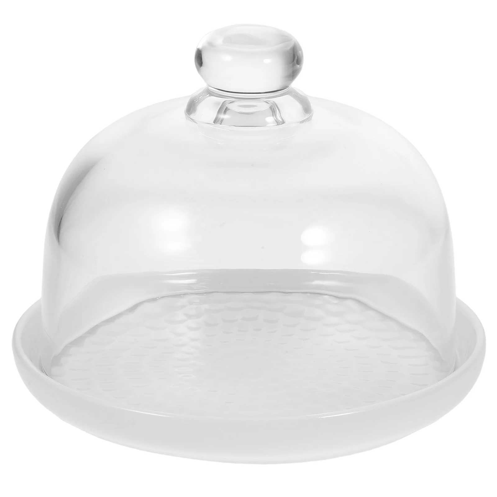1Set Glass Cake Tray with Handle Tight Seal Ceramic Food Tray for Desserts Buffet Display Moisture Retaining Cover Universal Fit
1Set Glass Cake Tray with Handle Tight Seal Ceramic Food Tray for Desserts Buffet Display Moisture Retaining Cover Universal Fit