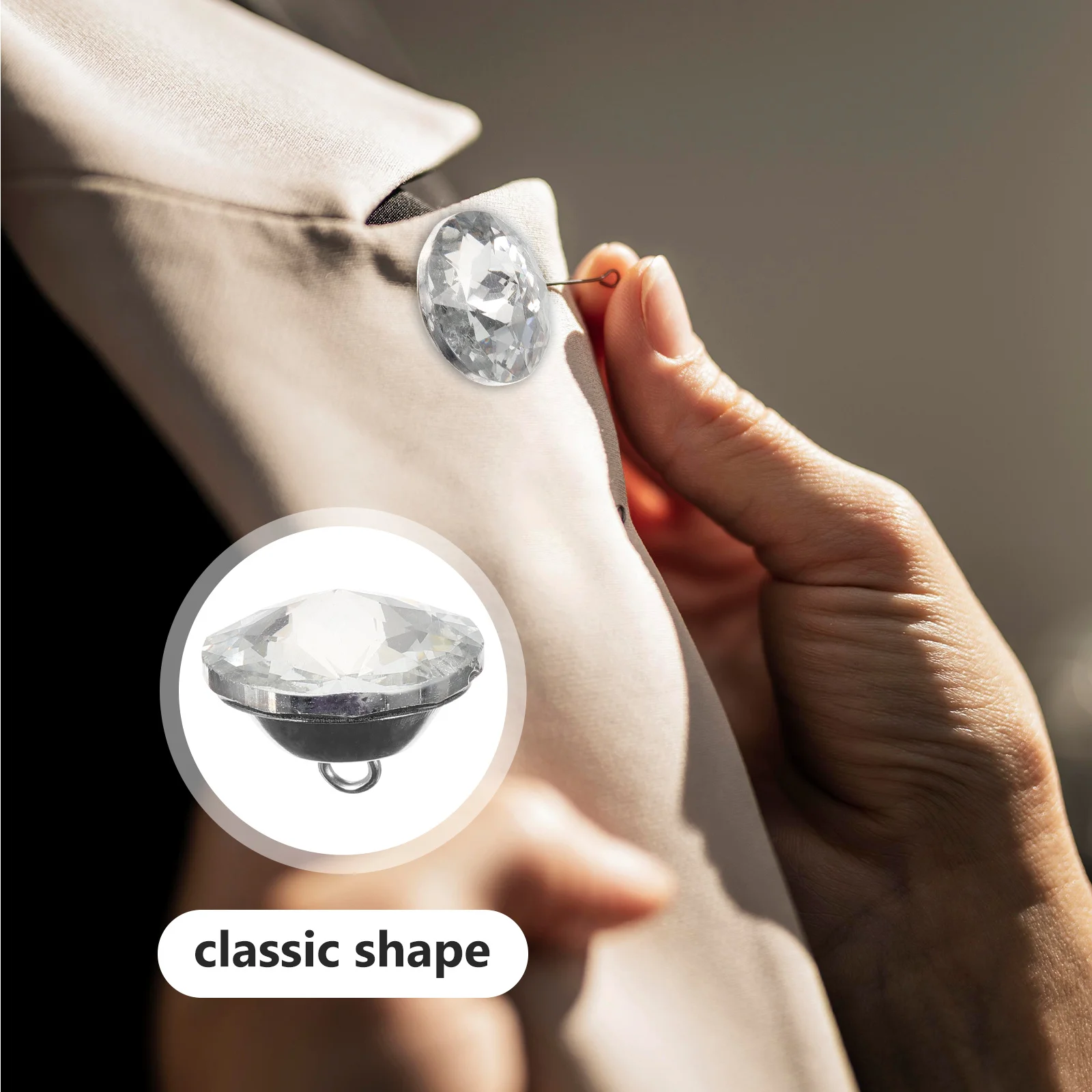 25Pcs Clear Tufting Buttons for Sofa DIY Upholstery Sewing Glass Buttons Decorative Small Crafting Button for Furniture Projects
25Pcs Clear Tufting Buttons for Sofa DIY Upholstery Sewing Glass Buttons Decorative Small Crafting Button for Furniture Projects