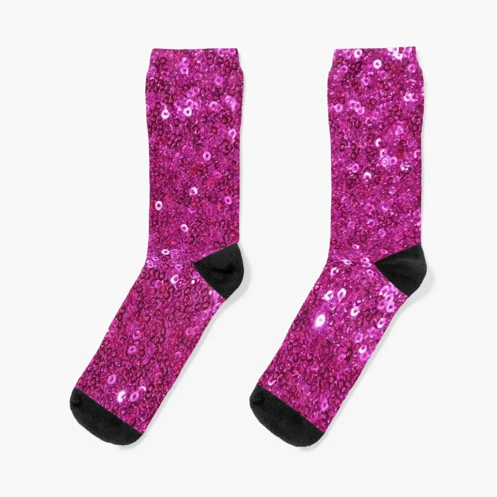 Glittery Pink Sequin Print Socks Soccer retro sheer Christmas Socks Male Women's
Glittery Pink Sequin Print Socks Soccer retro sheer Christmas Socks Male Women's