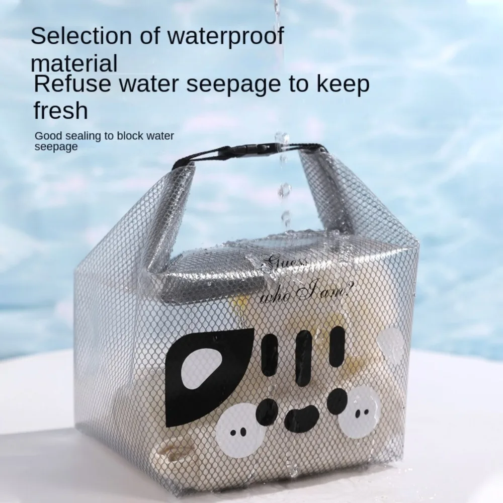 Portable Cartoon Cosmetic Container Mesh Sealing Travel Toiletry Bag Large Capacity Handbag Cosmetic Storage Bag Bath
Portable Cartoon Cosmetic Container Mesh Sealing Travel Toiletry Bag Large Capacity Handbag Cosmetic Storage Bag Bath