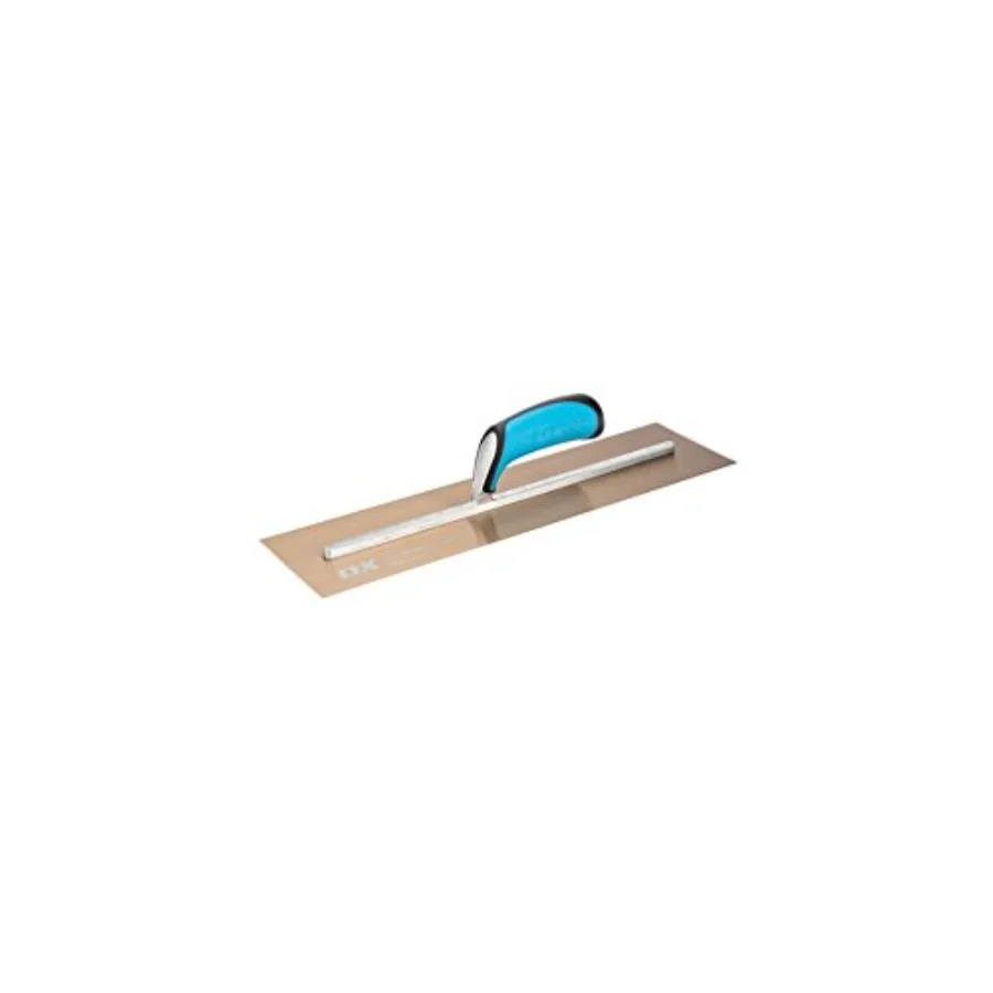 Tools Pro Series Plaster Finishing Trowel 4.5" x 18" Stainless Steel with Ergonomic Handle
Tools Pro Series Plaster Finishing Trowel 4.5" x 18" Stainless Steel with Ergonomic Handle