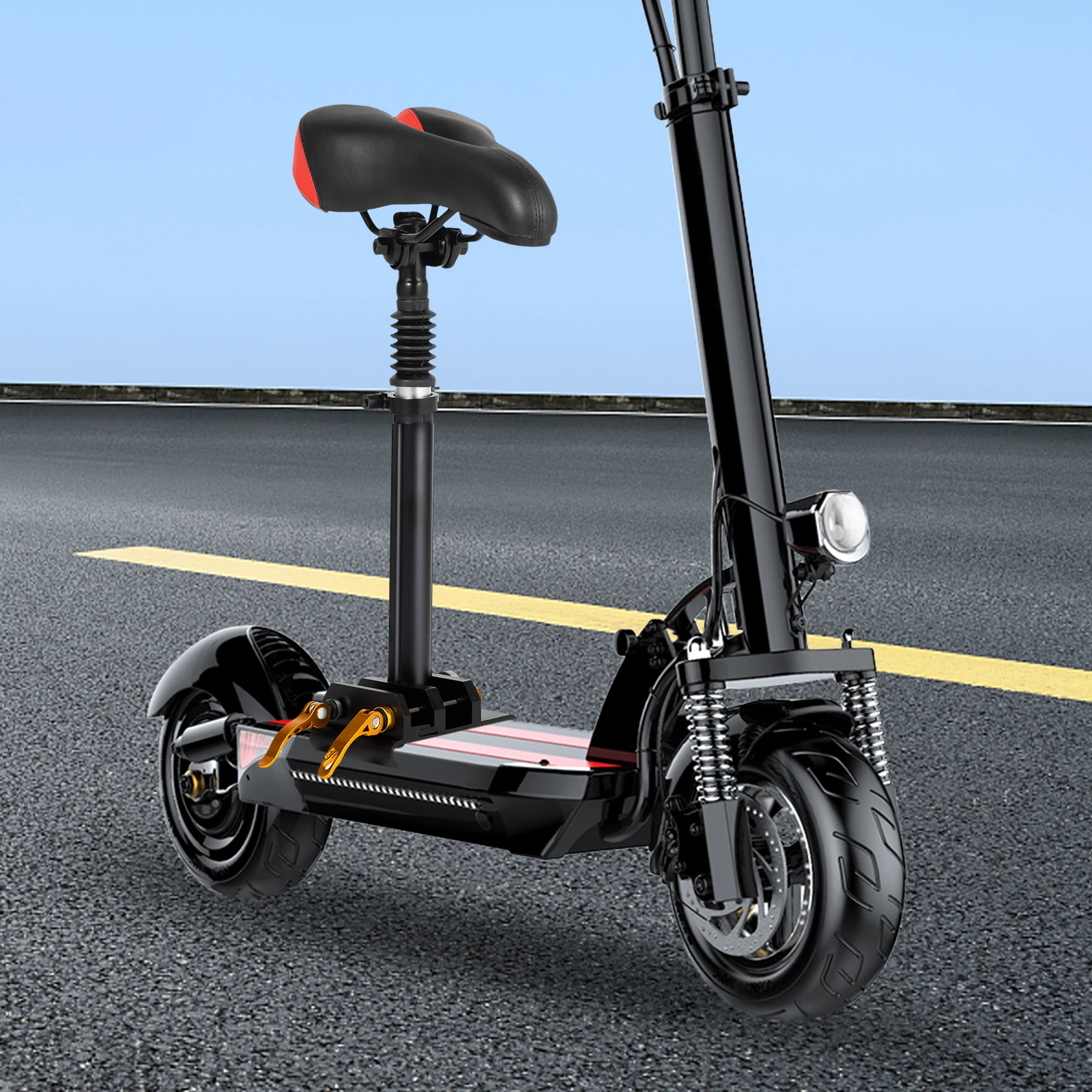 Подушка сиденья для электрического скутера, седло для скутера, складное седло, регулируемая по высоте амортизация для Xiaomi M365/M365 Pro 
Подушка сиденья для электрического скутера, седло для скутера, складное седло, регулируемая по высоте амортизация для Xiaomi M365/M365 Pro