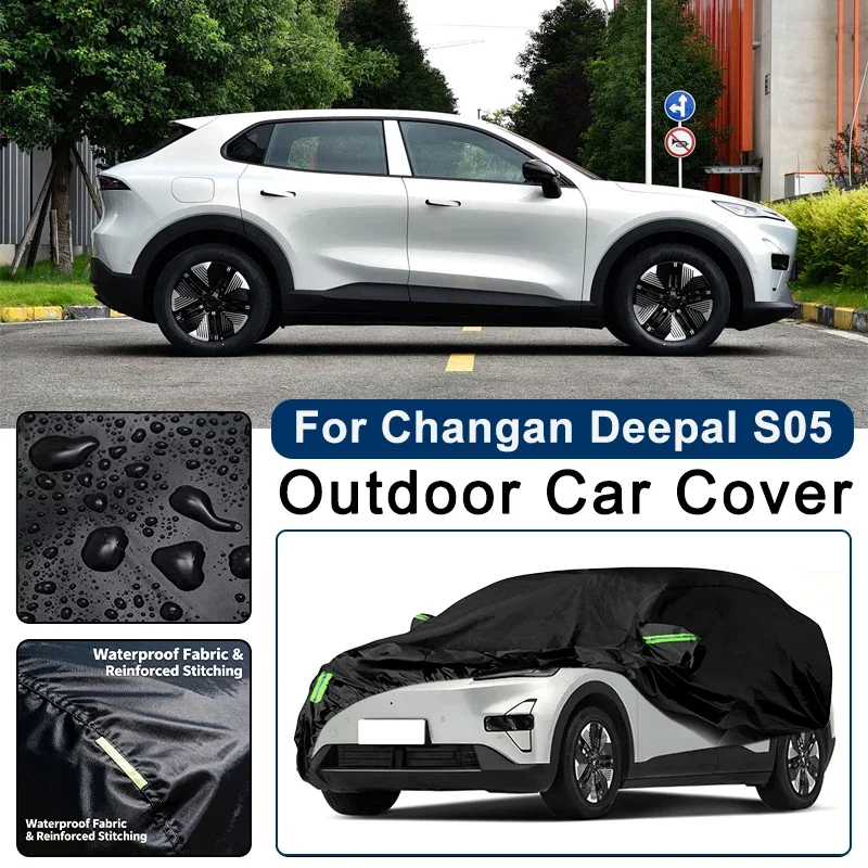 Outdoor Car Cover Waterproof Dustproof UV Sun Protection, Full Car Protector Exterior Parts For Changan Deepal S05 2024-2026
Outdoor Car Cover Waterproof Dustproof UV Sun Protection, Full Car Protector Exterior Parts For Changan Deepal S05 2024-2026