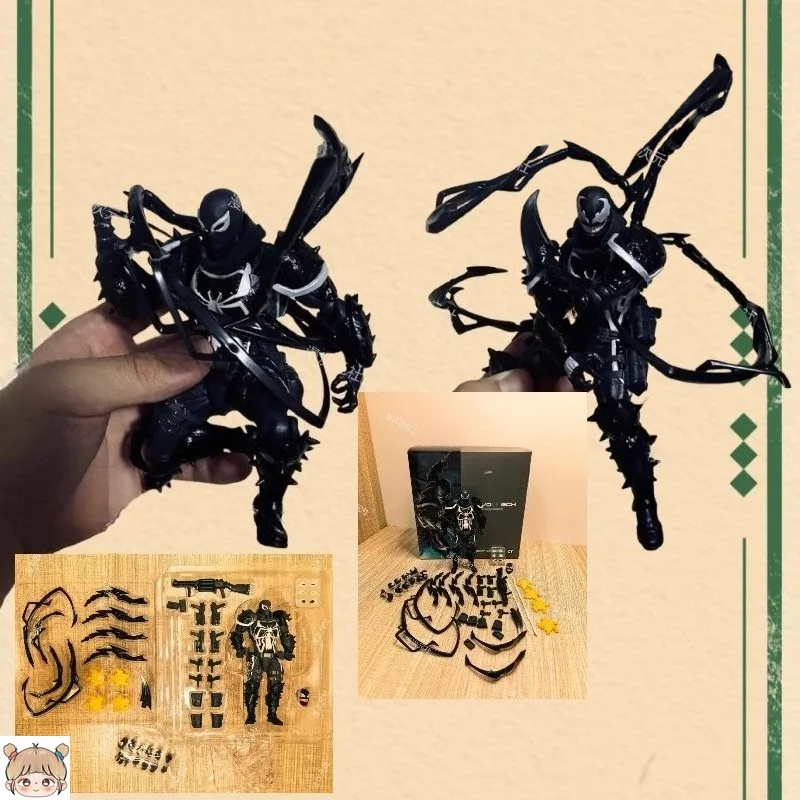 In Stock Agent Venom Action Figure CT Version Marvel Kaiyodo Revoltech AMAZING YAMAGUCHI Anime Figurine Collection Toys Gifts
In Stock Agent Venom Action Figure CT Version Marvel Kaiyodo Revoltech AMAZING YAMAGUCHI Anime Figurine Collection Toys Gifts