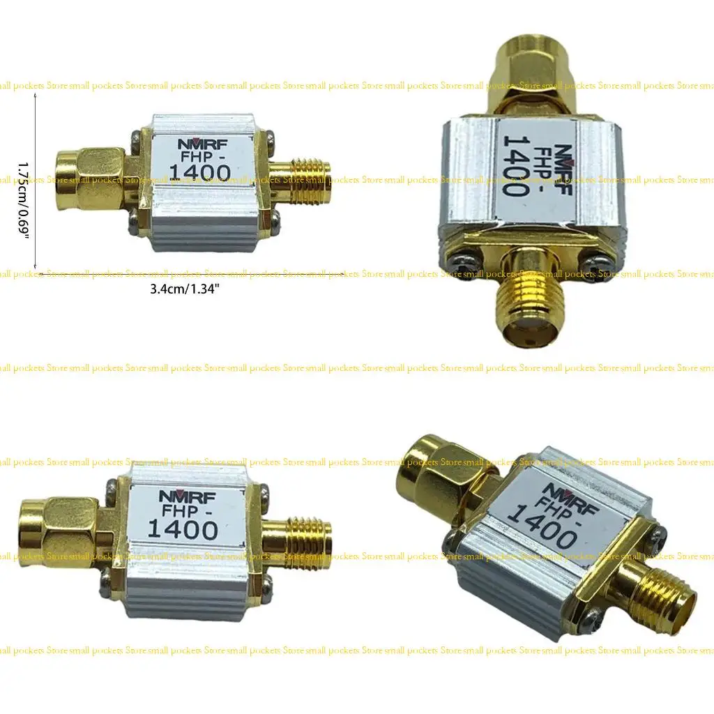 R1WD FBP-1400 1400 МГц RF Coaxial Band Pass Filter High Pass Filter, 1DB Bandwidth 45 МГц 
R1WD FBP-1400 1400 МГц RF Coaxial Band Pass Filter High Pass Filter, 1DB Bandwidth 45 МГц