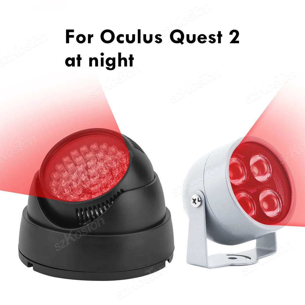 ИК-осветитель VR, инфракрасный свет для PSVR2 PICO4 Quest PRO, улучшенное отслеживание темной среды для Oculus Quest 2, аксессуары
ИК-осветитель VR, инфракрасный свет для PSVR2 PICO4 Quest PRO, улучшенное отслеживание темной среды для Oculus Quest 2, аксессуары