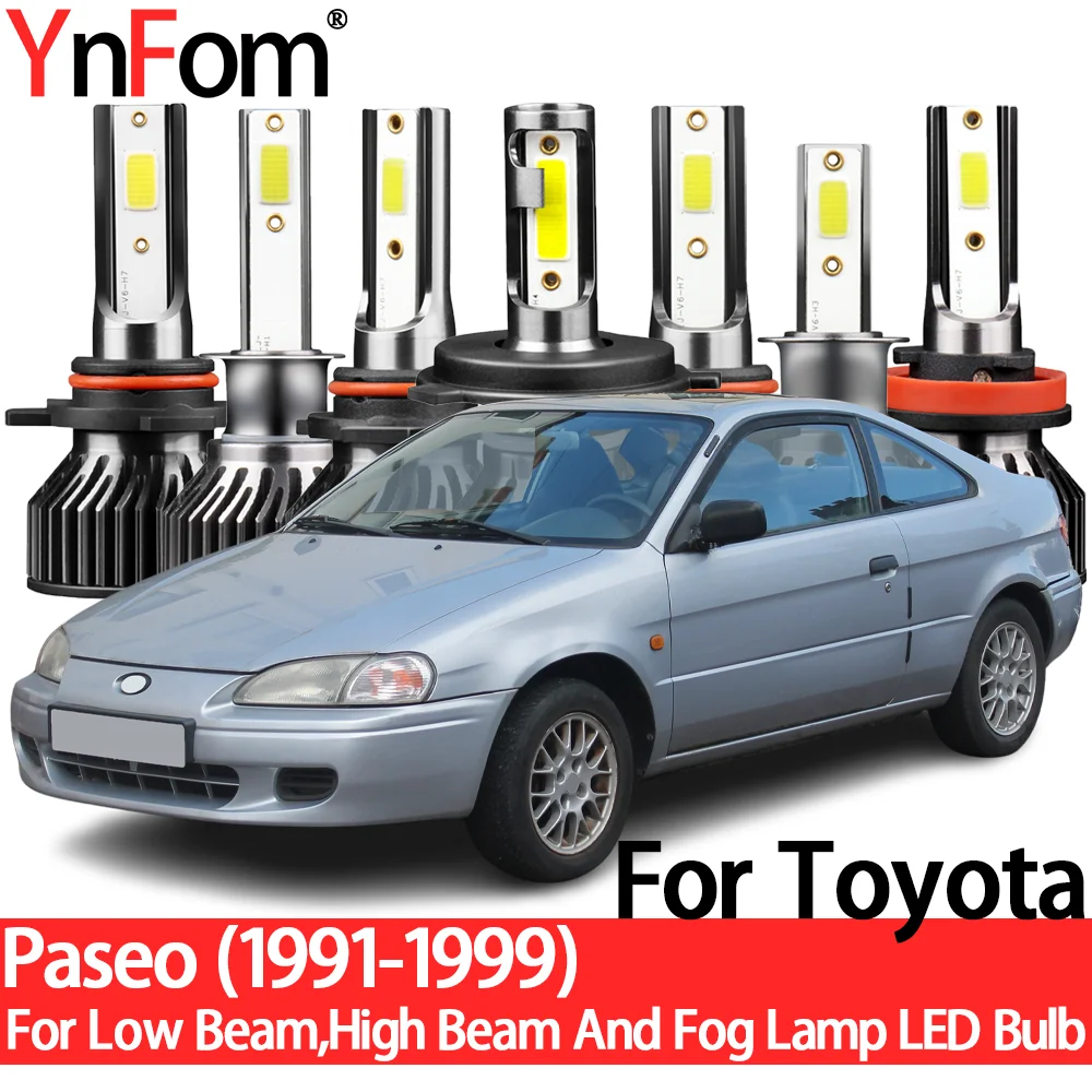 YnFom Toyota специальные светодиодный ные фары комплект ламп для Paseo EL44 EL54 1991-1999 ближний свет, дальний свет, противотуманные фары, автомобильные а...
YnFom Toyota специальные светодиодный ные фары комплект ламп для Paseo EL44 EL54 1991-1999 ближний свет, дальний свет, противотуманные фары, автомобильные а...