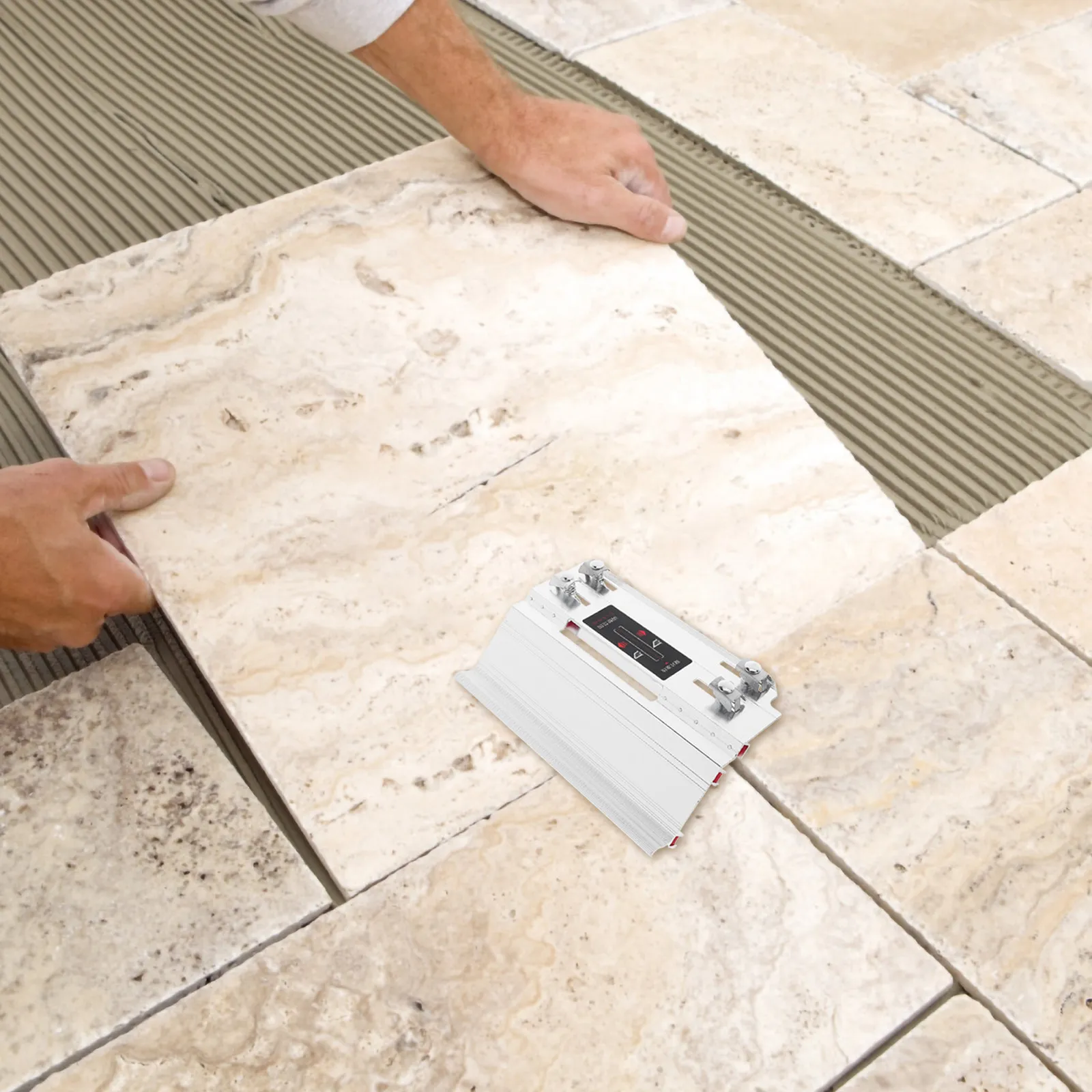 Heavy Duty Tile Chamfering Frame Made of Aluminum Alloy Enables Fast Accurate 45 Degree Edge Chamfering for Tiles Stone
Heavy Duty Tile Chamfering Frame Made of Aluminum Alloy Enables Fast Accurate 45 Degree Edge Chamfering for Tiles Stone