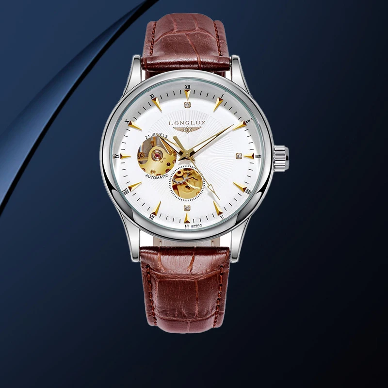 UTHAI M43 Casual and fashionable men's watches, genuine leather waterproof watches, high-end fully automatic mechanical watches
UTHAI M43 Casual and fashionable men's watches, genuine leather waterproof watches, high-end fully automatic mechanical watches