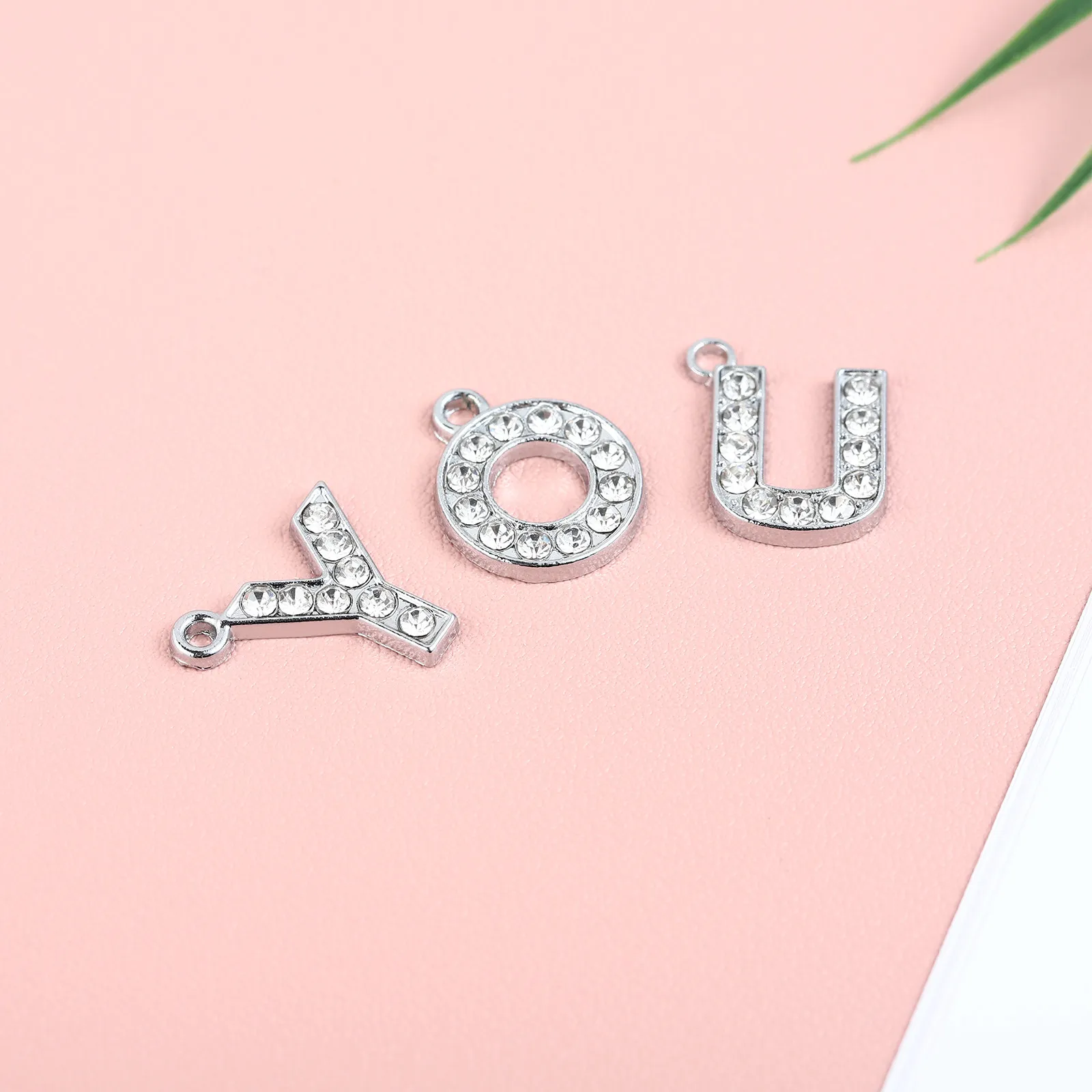 26pcs Letter Charms Rhinestone Pendants for Jewelry Making Custom Necklace Crafts DIY Bracelets Alphabet Accessories
26pcs Letter Charms Rhinestone Pendants for Jewelry Making Custom Necklace Crafts DIY Bracelets Alphabet Accessories