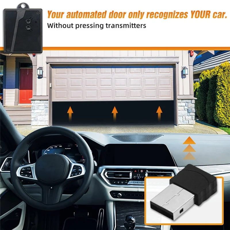 A29F-Universal Garage Door Opening Receiver USB Sensor 2.4G Bluetooth 12 24V Remote Control Gate Receiver Car Transmitter
A29F-Universal Garage Door Opening Receiver USB Sensor 2.4G Bluetooth 12 24V Remote Control Gate Receiver Car Transmitter
