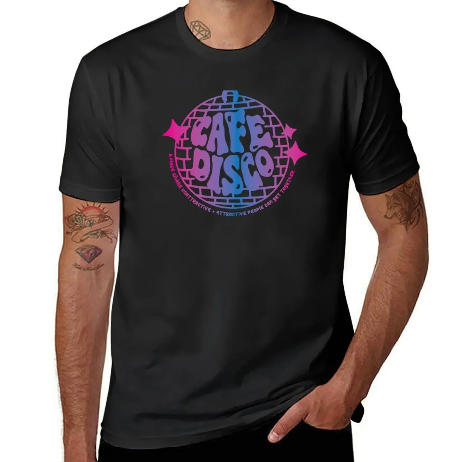 Футболка с надписью Cafe Disco - The Office Fan Art, большие размеры, тяжелые рубашки, футболка с графическим рисунком, мужская одежда
Футболка с надписью Cafe Disco - The Office Fan Art, большие размеры, тяжелые рубашки, футболка с графическим рисунком, мужская одежда