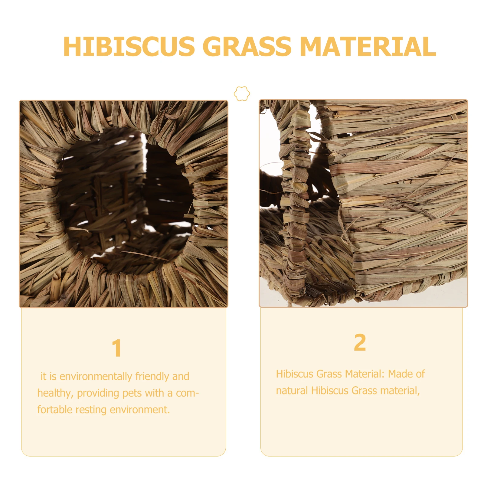 Natural Straw Woven Pet Nest Bunny House Rabbit Bed Hamster Hideout Handmade Chew For Small Animals Comfortable Play Spot For
Natural Straw Woven Pet Nest Bunny House Rabbit Bed Hamster Hideout Handmade Chew For Small Animals Comfortable Play Spot For