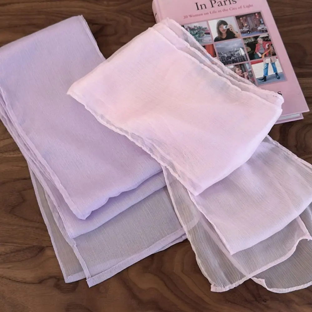 Thin Long Silk Scarf Soft Wrap Elegant Chiffon Silk Scarf Clothing Accessories Adjustable Ribbon Neckerchief Outdoor
Thin Long Silk Scarf Soft Wrap Elegant Chiffon Silk Scarf Clothing Accessories Adjustable Ribbon Neckerchief Outdoor