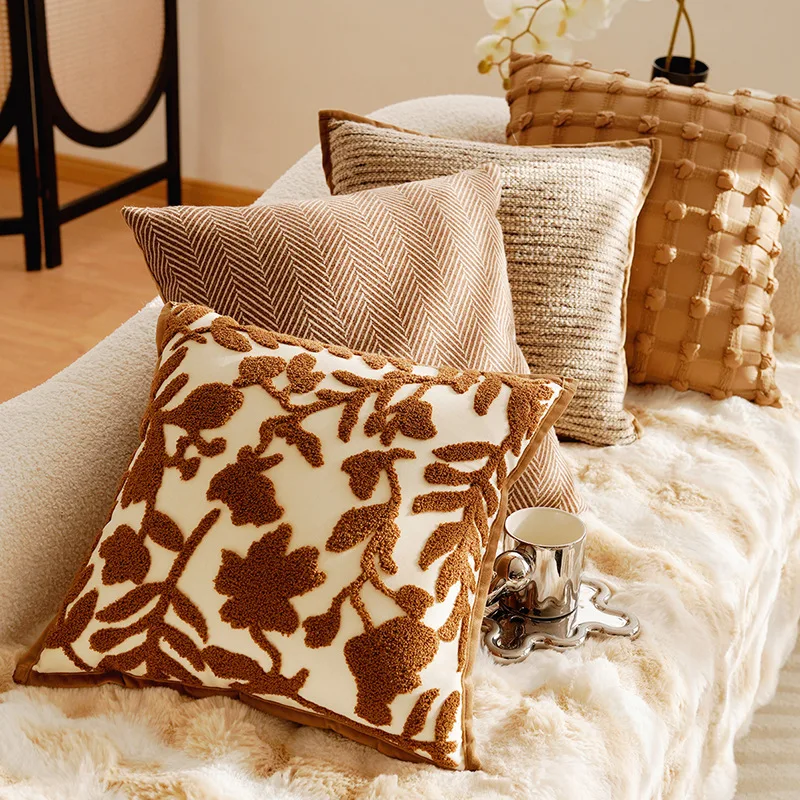 30X50/45X45CM Brown French Throw Pillow Cover Light Luxury Nordic Stamping Waist Cushion Cover Decor Home Decorative Pillowcase
30X50/45X45CM Brown French Throw Pillow Cover Light Luxury Nordic Stamping Waist Cushion Cover Decor Home Decorative Pillowcase