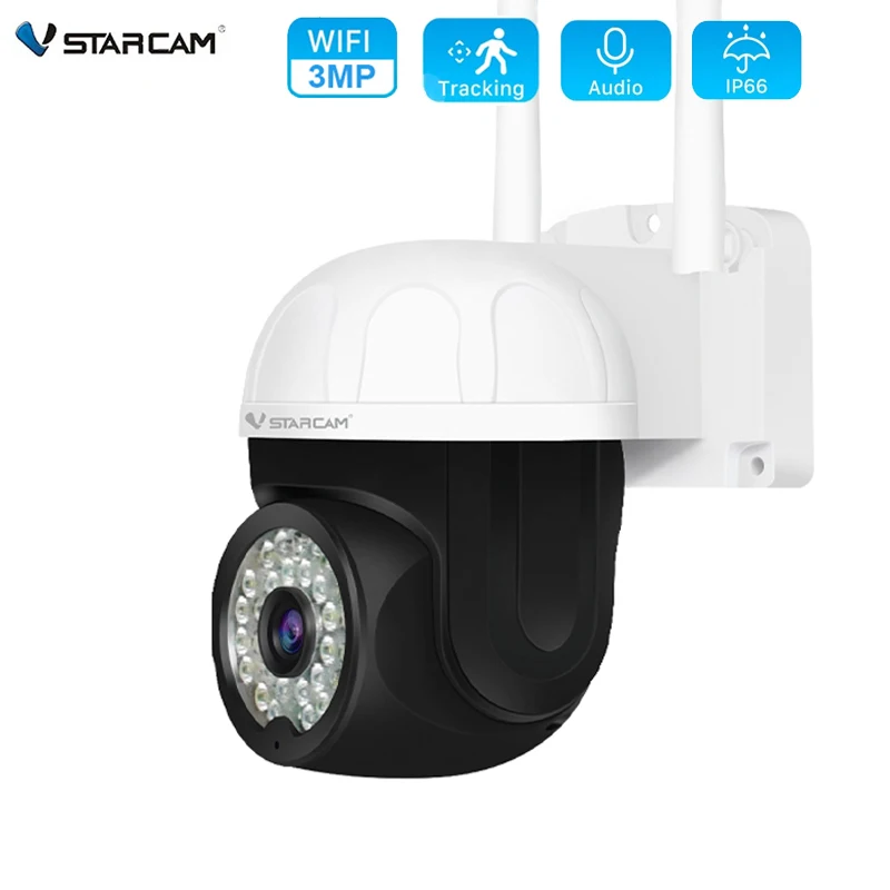 Vstarcam HD 3MP Wireless Surveillance Camera Outdoor WIFI IP Camera Auto Tracking Home Security Monitor Camera Color Night CCTV
Vstarcam HD 3MP Wireless Surveillance Camera Outdoor WIFI IP Camera Auto Tracking Home Security Monitor Camera Color Night CCTV
