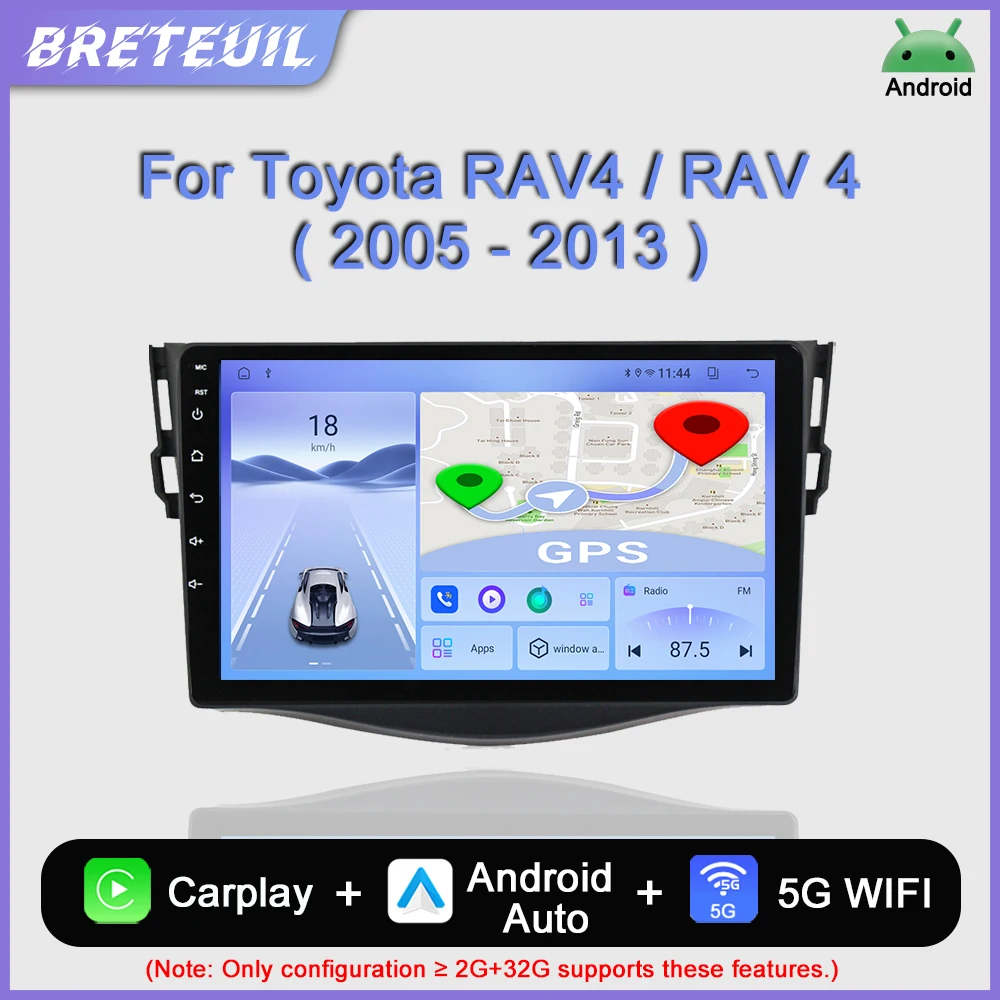Автомагнитола для Toyota Rav 4 RAV4 2005 2006 2007 2008 2009 2010 2011 2012 2013, Android, мультимедийный плеер, GPS-навигация, Carplay, QLED, сенсорный экран, авто, стерео, Wi-Fi
Автомагнитола для Toyota Rav 4 RAV4 2005 2006 2007 2008 2009 2010 2011 2012 2013, Android, мультимедийный плеер, GPS-навигация, Carplay, QLED, сенсорный экран, авто, стерео, Wi-Fi