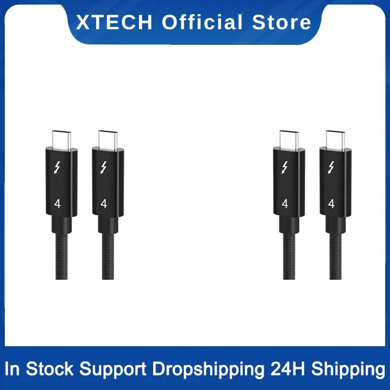 XTECH 2X Thunderbolt 4 Cable USB C 8K 60Hz Certified 40Gbps Fast Speed PD100W For Pro Acer USB 4 C422
XTECH 2X Thunderbolt 4 Cable USB C 8K 60Hz Certified 40Gbps Fast Speed PD100W For Pro Acer USB 4 C422