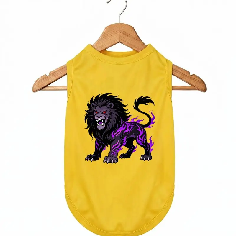 Cool Lion Dog Vest Summer Apparel Pet Clothes Puppy Tank Breathable Shirt Outfit Costume for Small Medium Dogs
Cool Lion Dog Vest Summer Apparel Pet Clothes Puppy Tank Breathable Shirt Outfit Costume for Small Medium Dogs
