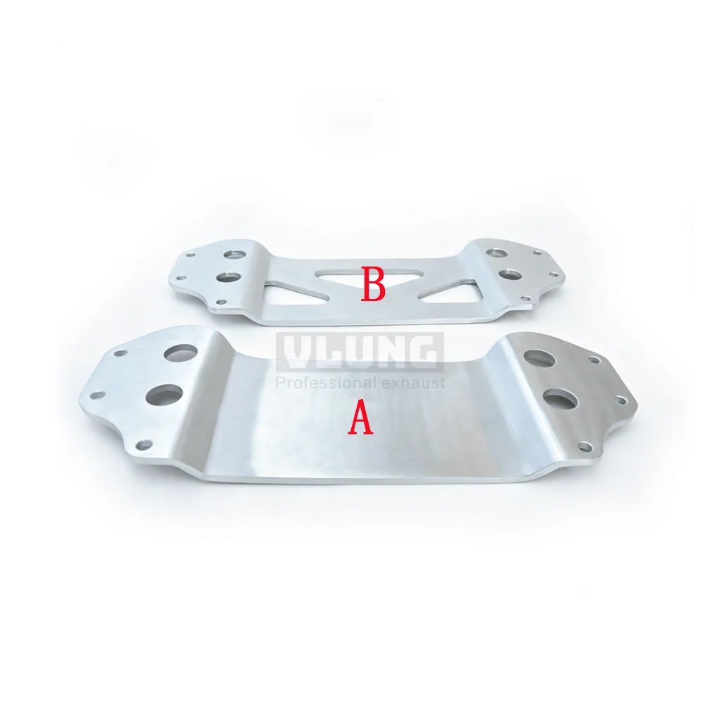 Aluminum/Steel Chassis Support Plate Brace for BMW M2 M3 TouringM4 G80 G82 G87 2020+, Lowers Crossmember for Big Exhaust Fitment
Aluminum/Steel Chassis Support Plate Brace for BMW M2 M3 TouringM4 G80 G82 G87 2020+, Lowers Crossmember for Big Exhaust Fitment
