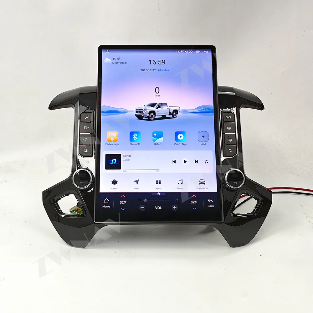 NEW 15.6 Inch Vertical Screen For GMC Sierra Chevrolet Silverado 2014-2019 Car Multimedia Radio Player,stereo Android dash Unit
NEW 15.6 Inch Vertical Screen For GMC Sierra Chevrolet Silverado 2014-2019 Car Multimedia Radio Player,stereo Android dash Unit
