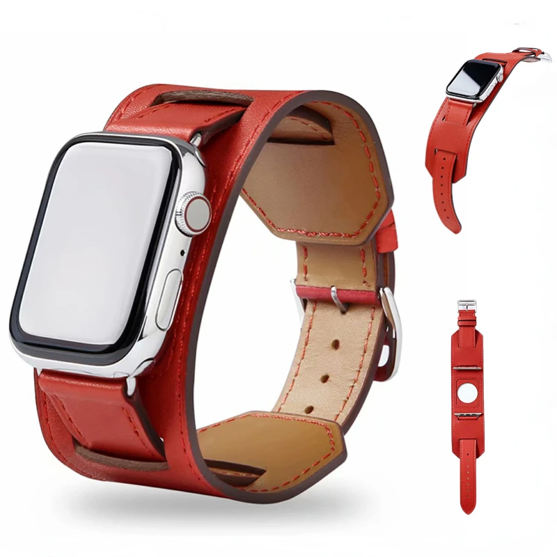 Ремешок кожаный для Apple watch Ultra, сменный Браслет для iwatch 6 5 4 3 SE 44 мм 42 мм 40 мм, 49 мм 8 7 45 мм 41 мм
Ремешок кожаный для Apple watch Ultra, сменный Браслет для iwatch 6 5 4 3 SE 44 мм 42 мм 40 мм, 49 мм 8 7 45 мм 41 мм