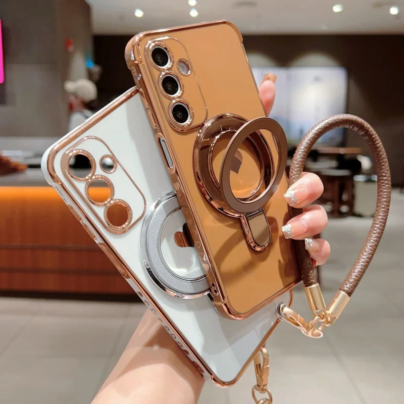 Cute Love Heart Wrist Strap Bracket Case forS Samsung GalaxyA12 13 14 15 16 23 24 52 Holder Stand Lanyard Plating Soft TPU Cover
Cute Love Heart Wrist Strap Bracket Case forS Samsung GalaxyA12 13 14 15 16 23 24 52 Holder Stand Lanyard Plating Soft TPU Cover
