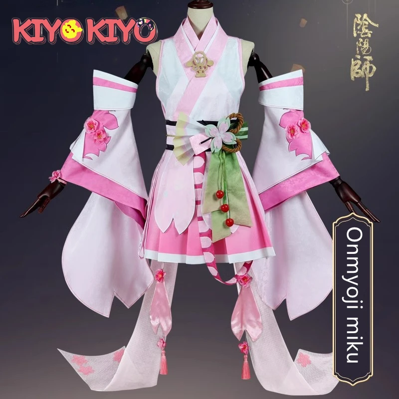 KIYO-KIYO Onmyoji miku Cosplay Costume for women Game party dress female pink sakura
KIYO-KIYO Onmyoji miku Cosplay Costume for women Game party dress female pink sakura