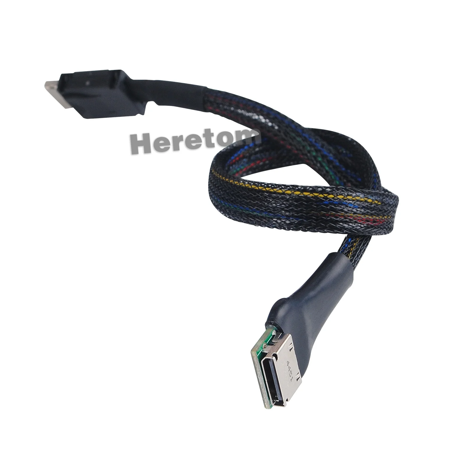 Heretom New Optical Copper Link PCIe PCI-Express SFF-8611 4i 42Pin male to OcuLink SFF-8612 4I female SSD Data Active Cable 30cm
Heretom New Optical Copper Link PCIe PCI-Express SFF-8611 4i 42Pin male to OcuLink SFF-8612 4I female SSD Data Active Cable 30cm