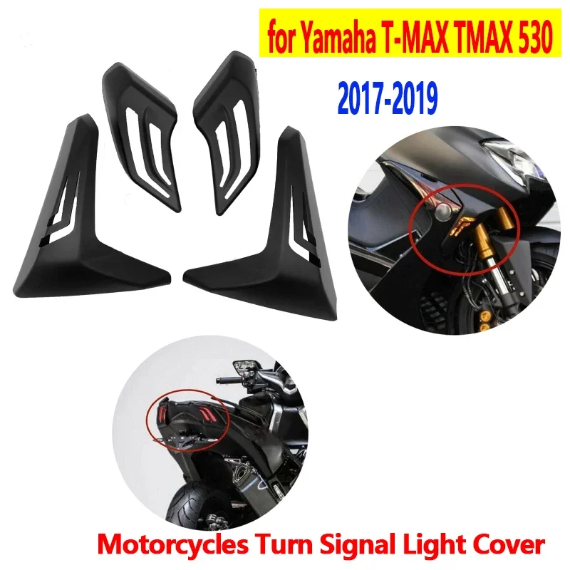 for Yamaha T-MAX TMAX 530 2017-2019 Motorcycles Turn Signal Light Cover Kit Turn Signal Light Cover Front Rear Light Cover Cap
for Yamaha T-MAX TMAX 530 2017-2019 Motorcycles Turn Signal Light Cover Kit Turn Signal Light Cover Front Rear Light Cover Cap